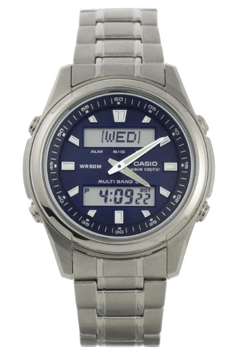 Pre Owned Casio Wave Ceptor WVA M240DE 2AVER Watch Watchfinder Co